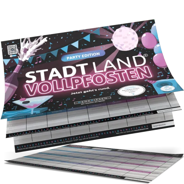 STADT LAND VOLLPFOSTEN® - Party Edition