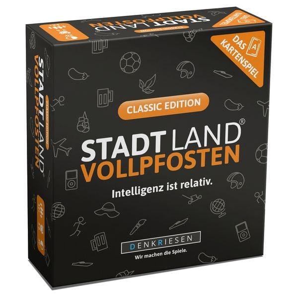 Stadt Land Vollpfosten® Kartenspiel | Classic Edition