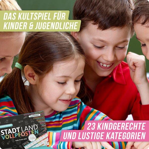 STADT LAND VOLLPFOSTEN® - JUNIOR EDITION "Jeder Punkt zählt."