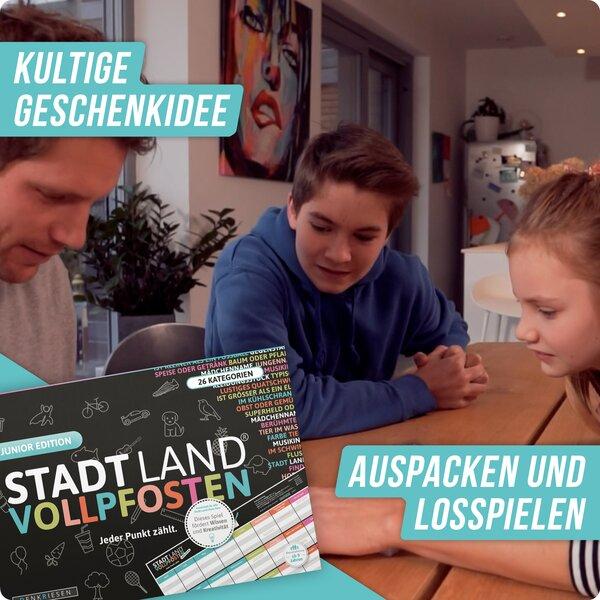 STADT LAND VOLLPFOSTEN® - JUNIOR EDITION "Jeder Punkt zählt."