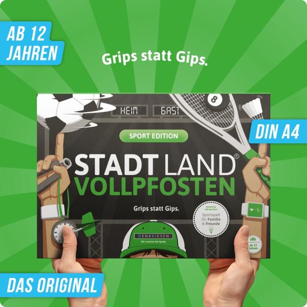 STADT LAND VOLLPFOSTEN® - SPORT EDITION "Grips statt Gips."