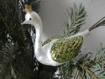 Großer Pfau, weiss