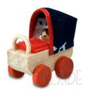 Puppenwagen mit Blaudruckplane